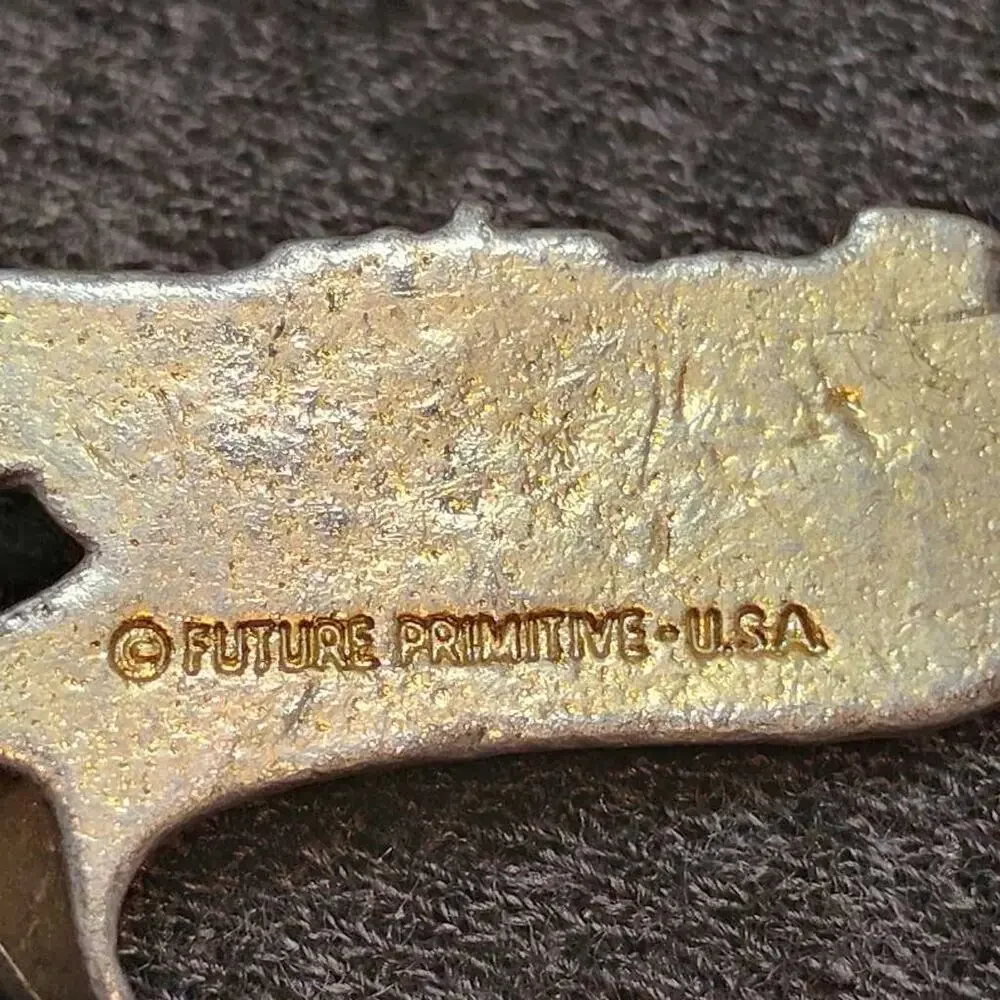 Future Primitive USA Saxophone Keychain Charm Metal Music Instrument Gift